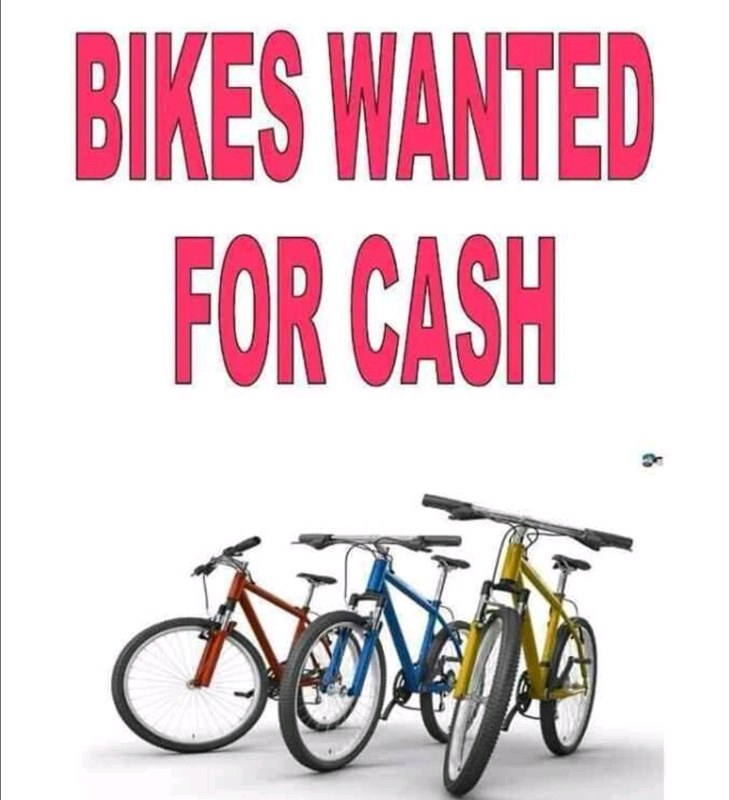 sell bicycle for cash
